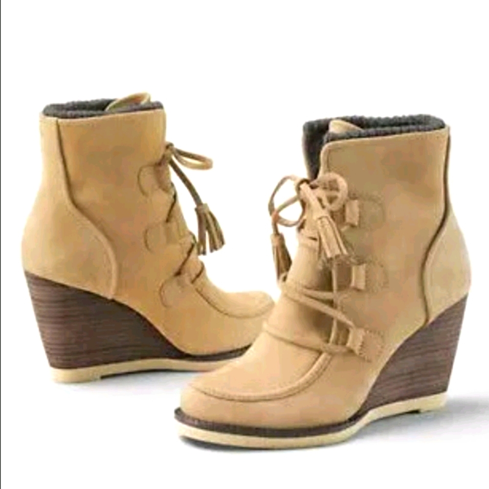 Lands' End Ankle Booties